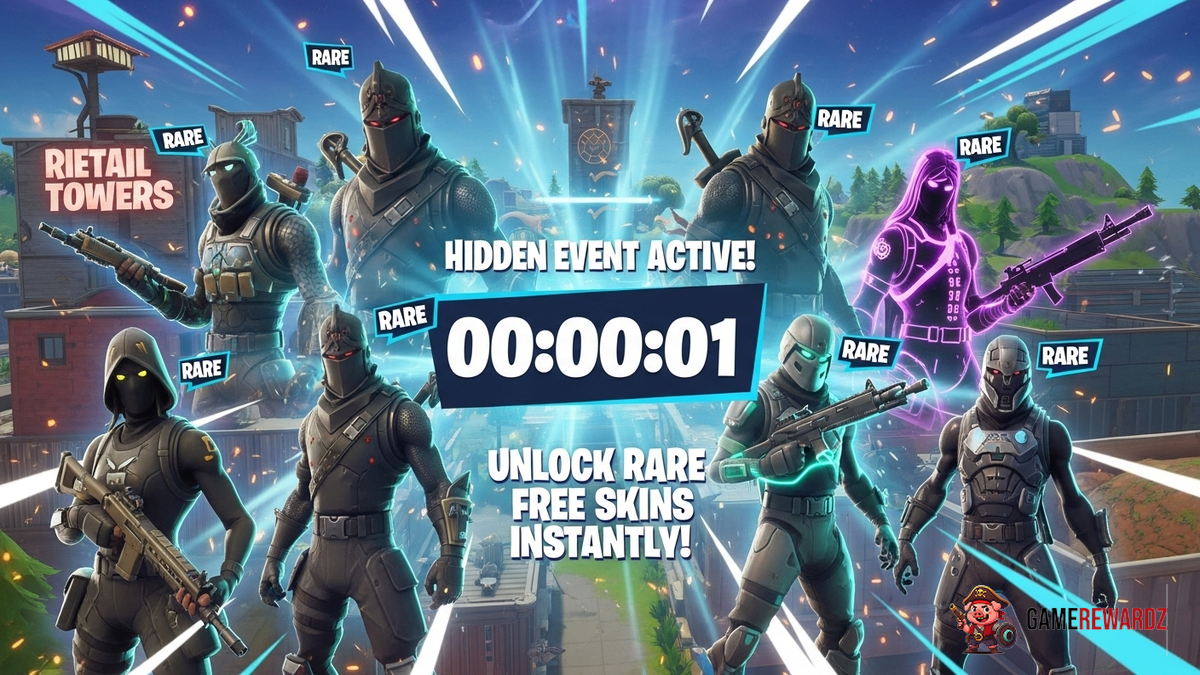 Fortnite Hidden Event – Unlock Rare Free Skins Instantly!